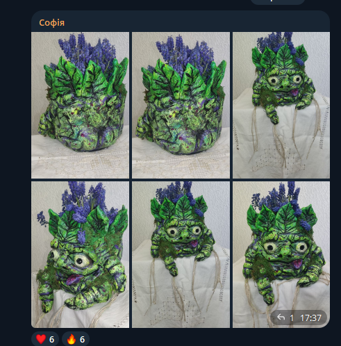 Student Paper Mache review and result 3