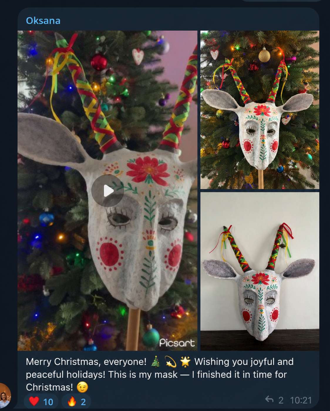 Student Paper Mache review and result 8